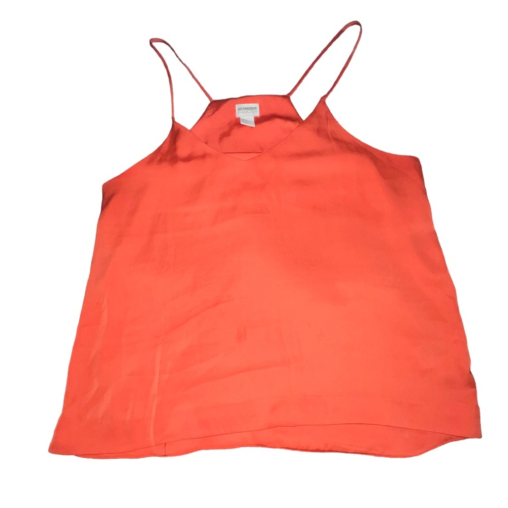 H&M Orange sleeveless top conscious